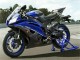 Blau Schwarz 06-07 Yamaha YZF R6 Motor Verkleidung Blau Schwarz 06-07 Yamaha YZF R6 Motor Verkleidung