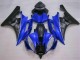 Blau Schwarz 06-07 Yamaha YZF R6 Motor Verkleidung Blau Schwarz 06-07 Yamaha YZF R6 Motor Verkleidung