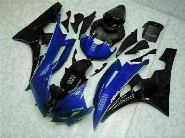 Blau Schwarz 06-07 Yamaha YZF R6 Motorrad Verkleidung Blau Schwarz 06-07 Yamaha YZF R6 Motorrad Verkleidung