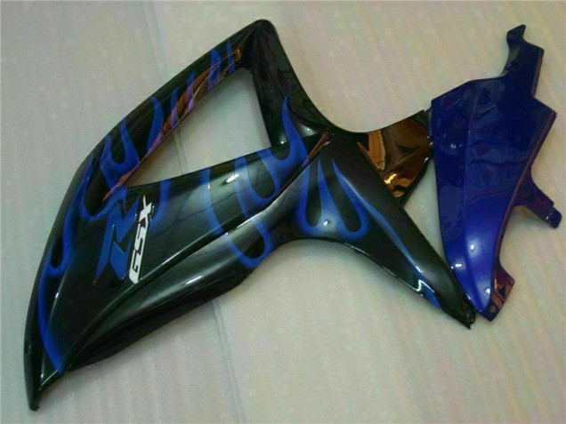 Blau Schwarz 08-10 Suzuki GSXR 600/750 Motorrad Verkleidung Blau Schwarz 08-10 Suzuki GSXR 600/750 Motorrad Verkleidung