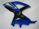 Blau Schwarz 08-10 Suzuki GSXR 600/750 Motorrad Verkleidungen Blau Schwarz 08-10 Suzuki GSXR 600/750 Motorrad Verkleidungen
