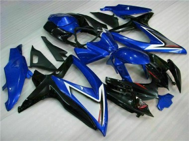 Blau Schwarz 08-10 Suzuki GSXR 600/750 Motorrad Verkleidungen