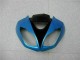 Blau Schwarz 09-12 Kawasaki ZX6R Motorrad Verkleidung Blau Schwarz 09-12 Kawasaki ZX6R Motorrad Verkleidung