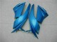 Blau Schwarz 09-12 Kawasaki ZX6R Motorrad Verkleidung Blau Schwarz 09-12 Kawasaki ZX6R Motorrad Verkleidung