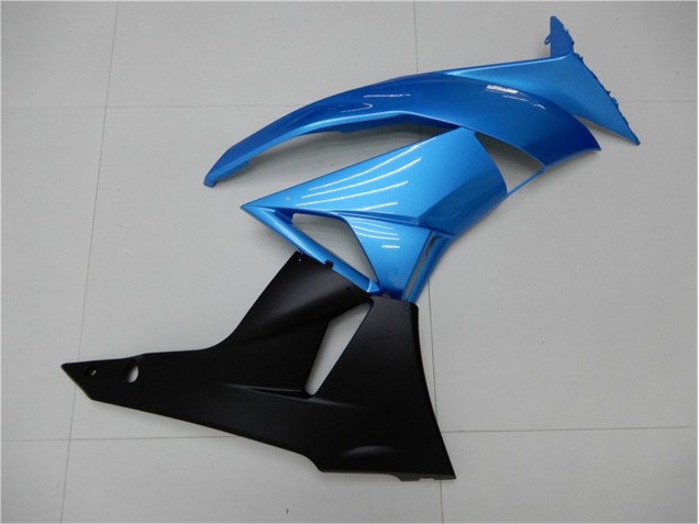 Blau Schwarz 09-12 Kawasaki ZX6R Motorrad Verkleidungen Blau Schwarz 09-12 Kawasaki ZX6R Motorrad Verkleidungen