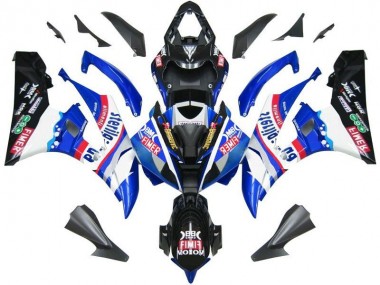 Blau Schwarz Sterilgarda 06-07 Yamaha YZF R6 Motorrad Verkleidung