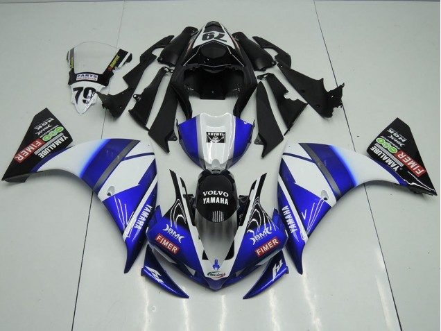 Blau Schwarz Sterilgarda 12-14 Yamaha YZF R1 Motorrad Verkleidung Blau Schwarz Sterilgarda 12-14 Yamaha YZF R1 Motorrad Verkleidung