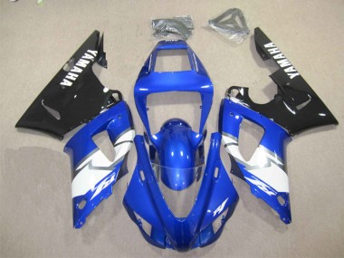 Blau Schwarz Weiß Aufkleber 98-99 Yamaha YZF R1 Motorrad Verkleidung