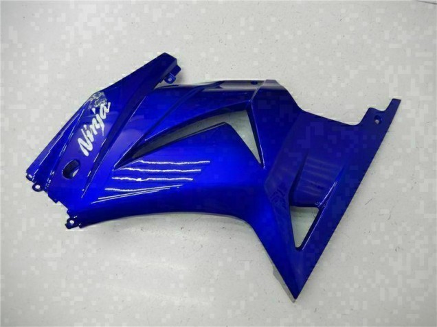 Blau Schwarz Weiß Ninja 08-12 Kawasaki EX250 Motorrad Verkleidungen Blau Schwarz Weiß Ninja 08-12 Kawasaki EX250 Motorrad Verkleidungen
