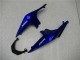 Blau Schwarz Weiß Ninja 08-12 Kawasaki EX250 Motorrad Verkleidungen Blau Schwarz Weiß Ninja 08-12 Kawasaki EX250 Motorrad Verkleidungen