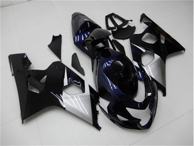Blau Silber 04-05 Suzuki GSXR 600/750 Motorrad Verkleidung Blau Silber 04-05 Suzuki GSXR 600/750 Motorrad Verkleidung