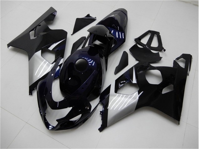 Blau Silber 04-05 Suzuki GSXR 600/750 Motorrad Verkleidung Blau Silber 04-05 Suzuki GSXR 600/750 Motorrad Verkleidung