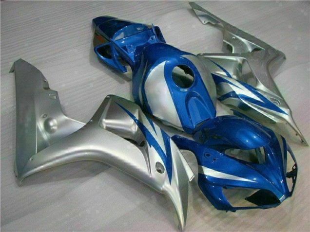Blau Silber 06-07 Honda CBR1000RR Motorrad Verkleidung Blau Silber 06-07 Honda CBR1000RR Motorrad Verkleidung