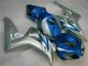 Blau Silber 06-07 Honda CBR1000RR Motorrad Verkleidung Blau Silber 06-07 Honda CBR1000RR Motorrad Verkleidung