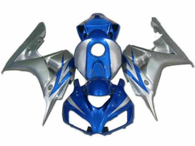 Blau Silber 06-07 Honda CBR1000RR Motorrad Verkleidung Blau Silber 06-07 Honda CBR1000RR Motorrad Verkleidung