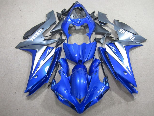 Blau Silber 07-08 Yamaha YZF R1 Motorrad Verkleidung Blau Silber 07-08 Yamaha YZF R1 Motorrad Verkleidung