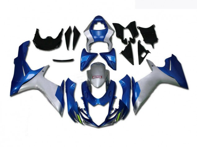 Blau Silber 11-21 Suzuki GSXR 600/750 Motorrad Verkleidung