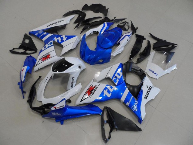 Blau Tyco 09-16 Suzuki GSXR 1000 Motorrad Vollverkleidung Blau Tyco 09-16 Suzuki GSXR 1000 Motorrad Vollverkleidung