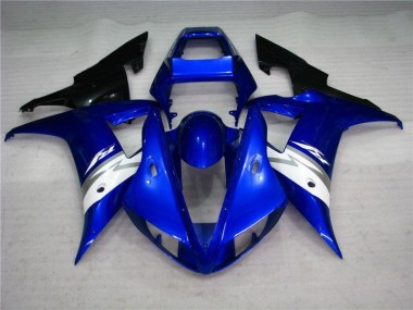 Blau Weiß 02-03 Yamaha YZF R1 Motorrad Vollverkleidung