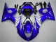Blau Weiß 03-05 Yamaha YZF R6 Motorrad Verkleidungen Blau Weiß 03-05 Yamaha YZF R6 Motorrad Verkleidungen