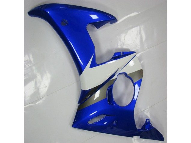 Blau Weiß 03-05 Yamaha YZF R6 Motorrad Vollverkleidung Blau Weiß 03-05 Yamaha YZF R6 Motorrad Vollverkleidung