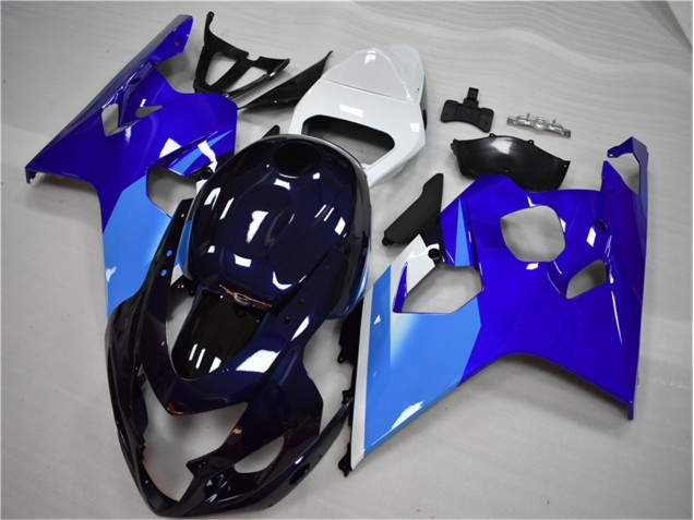 Blau Weiß 04-05 Suzuki GSXR 600/750 Motorrad Verkleidungen Blau Weiß 04-05 Suzuki GSXR 600/750 Motorrad Verkleidungen