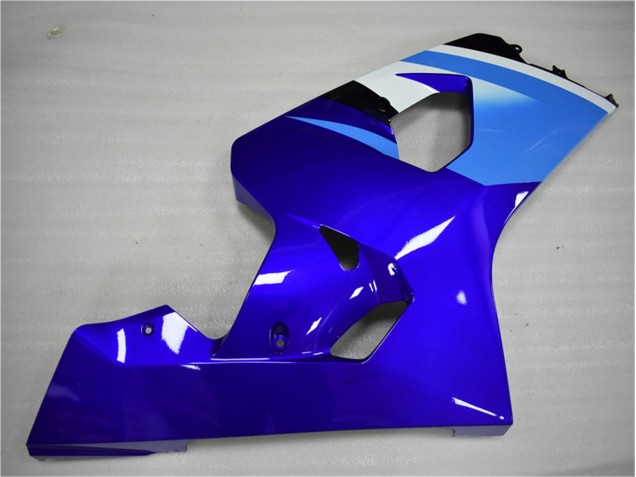 Blau Weiß 04-05 Suzuki GSXR 600/750 Motorrad Verkleidungen Blau Weiß 04-05 Suzuki GSXR 600/750 Motorrad Verkleidungen