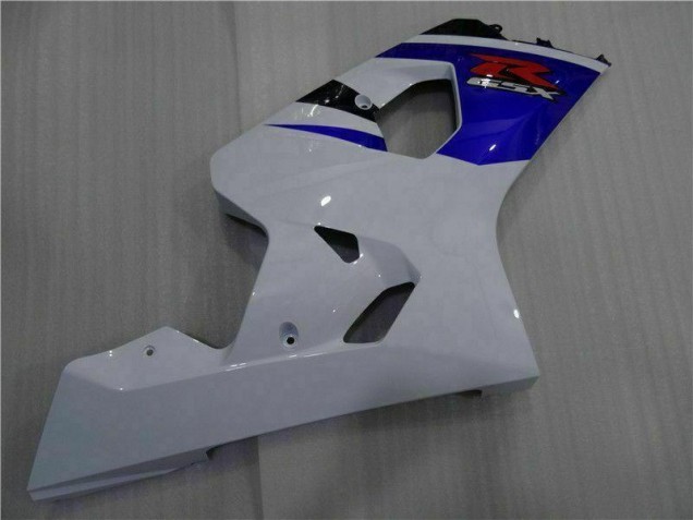 Blau Weiß 04-05 Suzuki GSXR 600/750 Motorrad Vollverkleidung Blau Weiß 04-05 Suzuki GSXR 600/750 Motorrad Vollverkleidung
