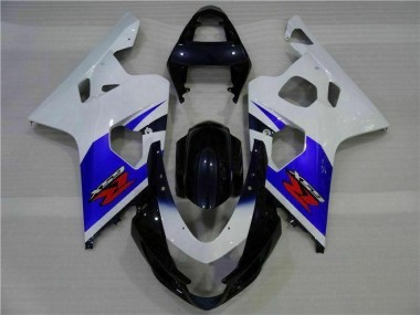 Blau Weiß 04-05 Suzuki GSXR 600/750 Motorrad Vollverkleidung