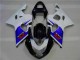 Blau Weiß 04-05 Suzuki GSXR 600/750 Motorrad Vollverkleidung Blau Weiß 04-05 Suzuki GSXR 600/750 Motorrad Vollverkleidung