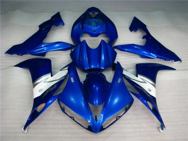 Blau Weiß 04-06 Yamaha YZF R1 Motorrad Verkleidung Blau Weiß 04-06 Yamaha YZF R1 Motorrad Verkleidung
