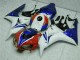 Blau Weiß 06-07 Honda CBR1000RR Motorrad Verkleidung Blau Weiß 06-07 Honda CBR1000RR Motorrad Verkleidung