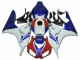 Blau Weiß 06-07 Honda CBR1000RR Motorrad Verkleidung Blau Weiß 06-07 Honda CBR1000RR Motorrad Verkleidung