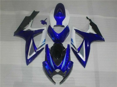 Blau Weiß 06-07 Suzuki GSXR 600/750 Motorrad Verkleidung & Plastik