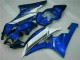 Blau Weiß 06-07 Yamaha YZF R6 Motorrad Verkleidung Blau Weiß 06-07 Yamaha YZF R6 Motorrad Verkleidung