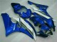 Blau Weiß 06-07 Yamaha YZF R6 Motorrad Verkleidung Blau Weiß 06-07 Yamaha YZF R6 Motorrad Verkleidung