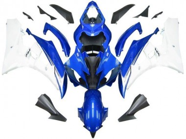 Blau Weiß 06-07 Yamaha YZF R6 Motorrad Vollverkleidung