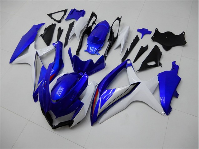 Blau Weiß 08-10 Suzuki GSXR 600/750 Motorrad Verkleidung Komplett Sets Blau Weiß 08-10 Suzuki GSXR 600/750 Motorrad Verkleidung Komplett Sets