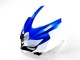 Blau Weiß 08-10 Suzuki GSXR 600/750 Motorrad Verkleidung & Plastik Blau Weiß 08-10 Suzuki GSXR 600/750 Motorrad Verkleidung & Plastik