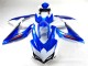 Blau Weiß 08-10 Suzuki GSXR 600/750 Motorrad Verkleidung & Plastik Blau Weiß 08-10 Suzuki GSXR 600/750 Motorrad Verkleidung & Plastik