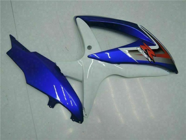 Blau Weiß 08-10 Suzuki GSXR 600/750 Motorrad Vollverkleidung Blau Weiß 08-10 Suzuki GSXR 600/750 Motorrad Vollverkleidung