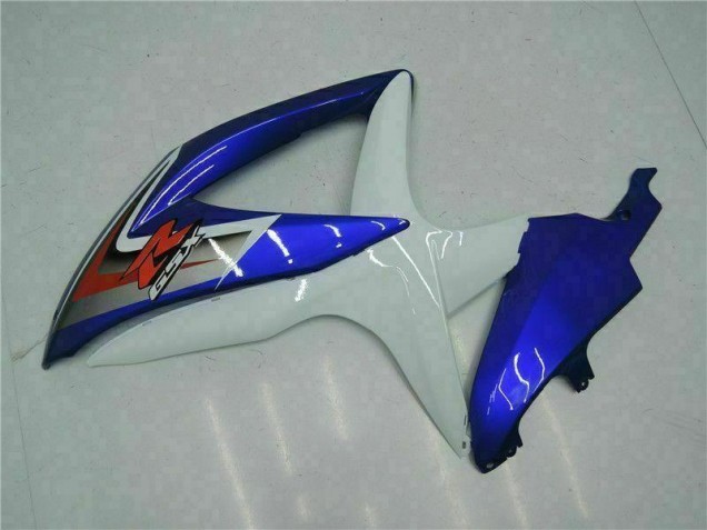 Blau Weiß 08-10 Suzuki GSXR 600/750 Motorrad Vollverkleidung Blau Weiß 08-10 Suzuki GSXR 600/750 Motorrad Vollverkleidung