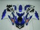 Blau Weiß 08-10 Suzuki GSXR 600/750 Motorrad Vollverkleidung Blau Weiß 08-10 Suzuki GSXR 600/750 Motorrad Vollverkleidung