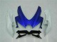 Blau Weiß 08-10 Suzuki GSXR 600/750 Motorrad Vollverkleidung & Plastik Blau Weiß 08-10 Suzuki GSXR 600/750 Motorrad Vollverkleidung & Plastik