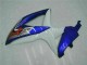 Blau Weiß 08-10 Suzuki GSXR 600/750 Motorrad Vollverkleidung & Plastik Blau Weiß 08-10 Suzuki GSXR 600/750 Motorrad Vollverkleidung & Plastik