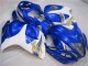 Blau Weiß 08-19 Suzuki GSXR 1300 Hayabusa Motorrad Vollverkleidung Blau Weiß 08-19 Suzuki GSXR 1300 Hayabusa Motorrad Vollverkleidung