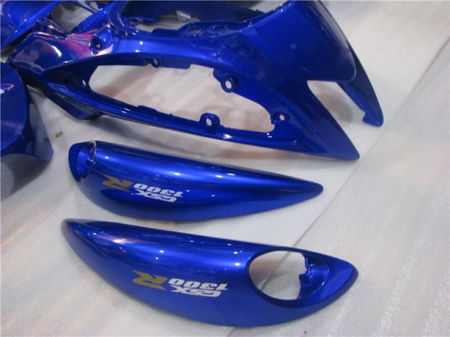 Blau Weiß 08-19 Suzuki GSXR 1300 Hayabusa Motorrad Vollverkleidung Blau Weiß 08-19 Suzuki GSXR 1300 Hayabusa Motorrad Vollverkleidung