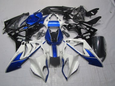 Blau Weiß 09-14 BMW S1000RR Motorrad Verkleidung