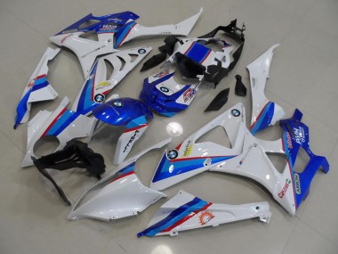 Blau Weiß 09-14 BMW S1000RR Motorrad Verkleidungen