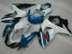 Blau Weiß 09-16 Suzuki GSXR 1000 Motor Verkleidung Blau Weiß 09-16 Suzuki GSXR 1000 Motor Verkleidung